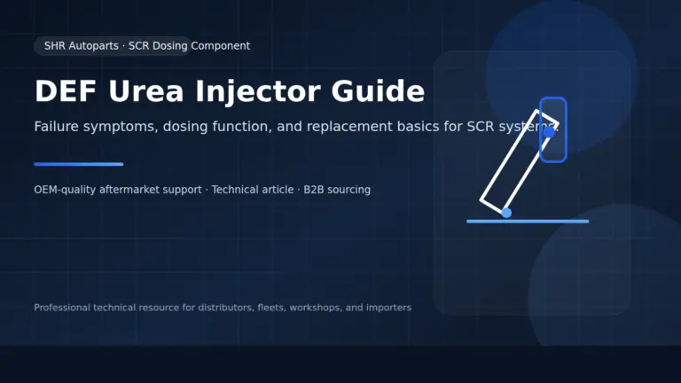 DEF urea injector technical guide hero image