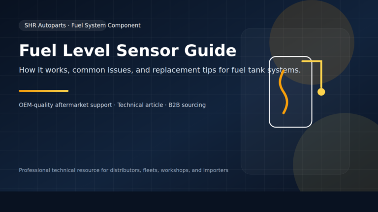 Fuel level sensor technical guide hero image