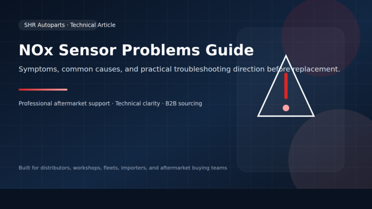 NOx sensor problems technical guide hero image