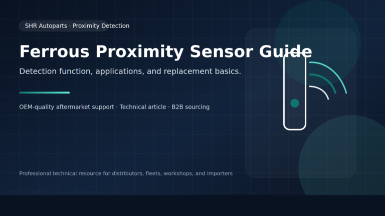 Ferrous proximity sensor technical guide hero image