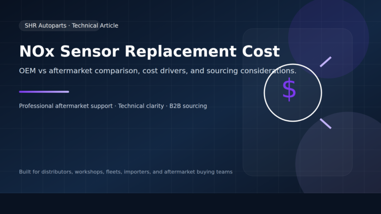 NOx sensor replacement cost guide hero image
