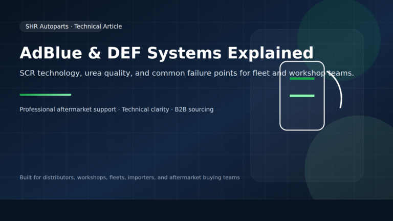 AdBlue and DEF systems explained technical article hero image