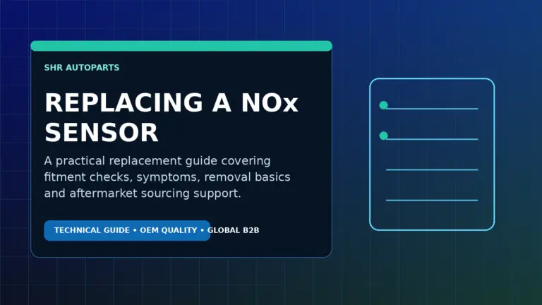 Replacing a NOx sensor article hero image