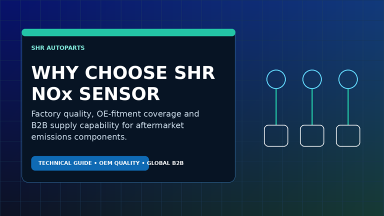 Why choose SHR NOx sensor article hero image